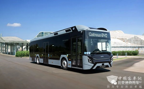 比亚迪商用车 Castrosua 定制化 12米 纯电巴士