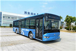 亚星YBL6128GHEV插电式公交车（柴油/电混动国五21-41座）