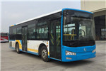金旅XML6105JHEVG5C6插电式公交车（柴油/电混动国五20-36座）